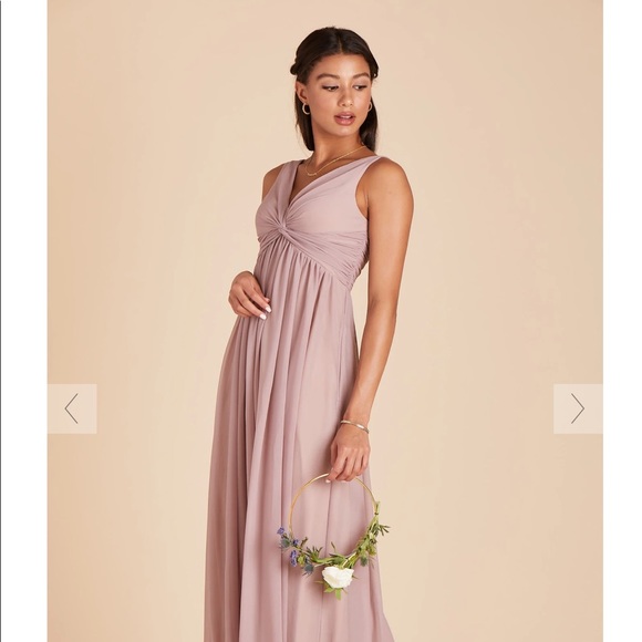 Birdy Grey Lianna Bridesmaids Dress - Mauve - Picture 1 of 12